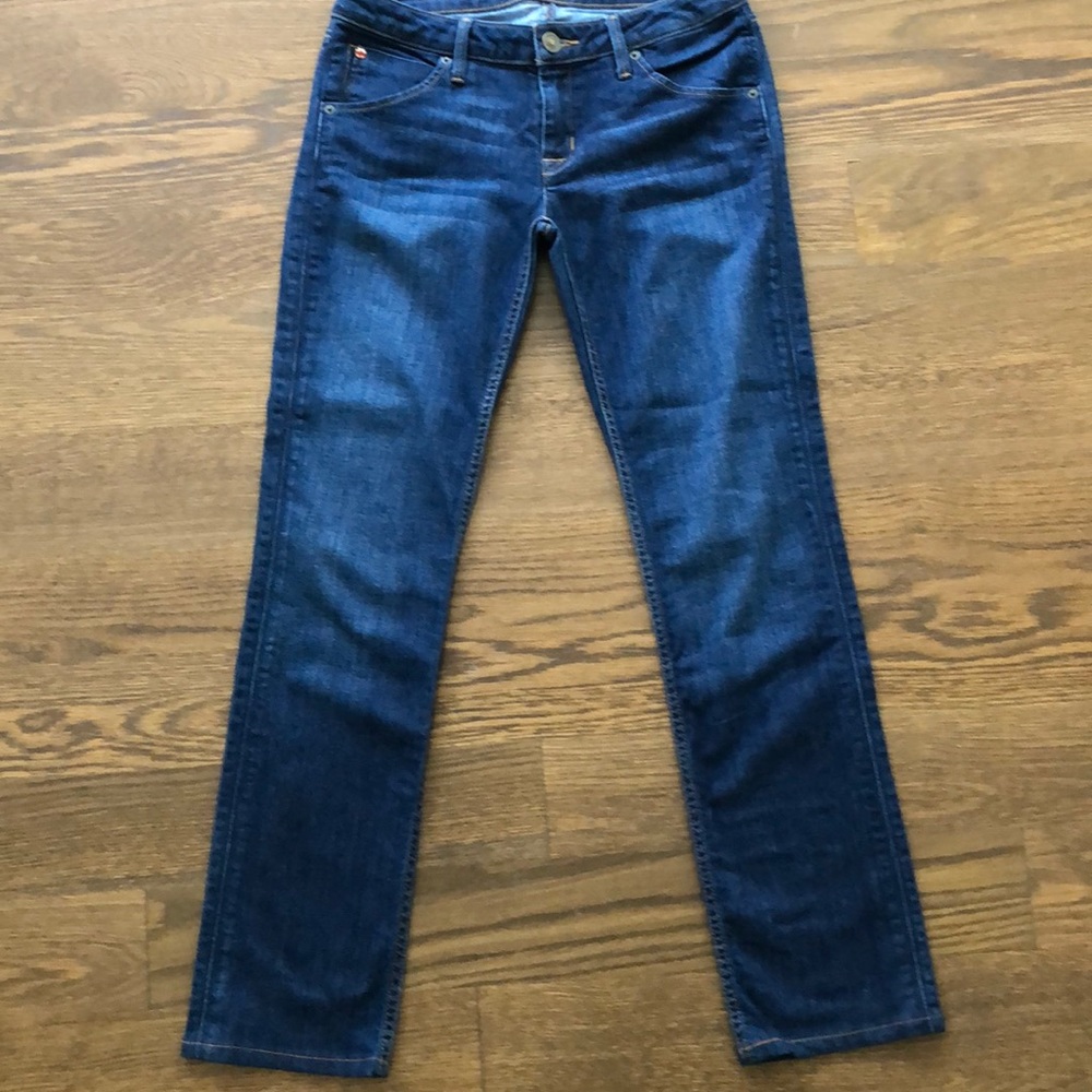 Hudson straight cut jeans
